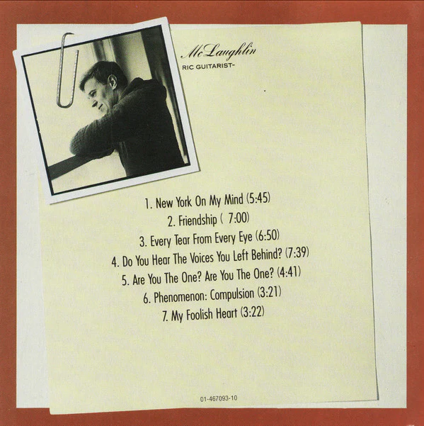 Johnny McLaughlin* - Electric Guitarist (CD, Album, RE, RM) - Image 5