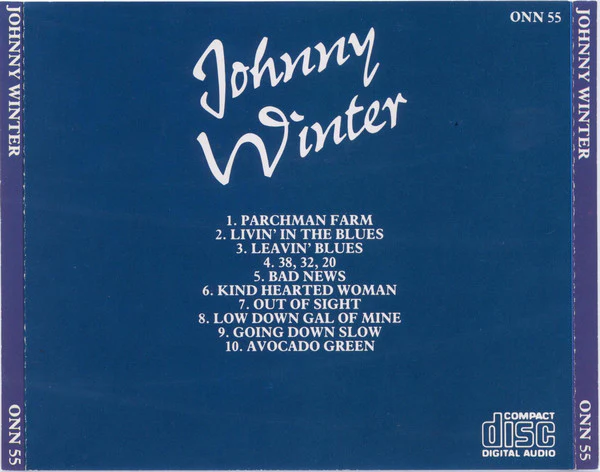 Johnny Winter - Johnny Winter (CD, Comp, MPO) - Image 2
