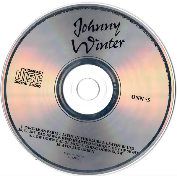 Johnny Winter - Johnny Winter (CD, Comp, MPO) - Image 3