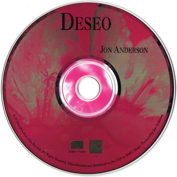 Jon Anderson - Deseo (CD, Album) - Image 3