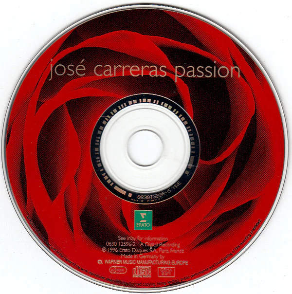 José Carreras - Passion (CD, Album) - Image 3