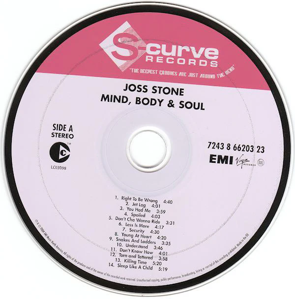 Joss Stone - Mind Body & Soul (CD, Album, Copy Prot.) - Image 3