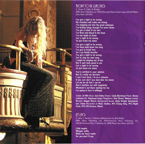 Joss Stone - Mind Body & Soul (CD, Album, Copy Prot.) - Image 5