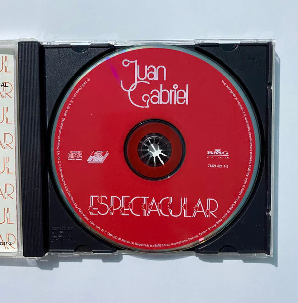Juan Gabriel - Espectacular (CD, Album, RE) - Image 3