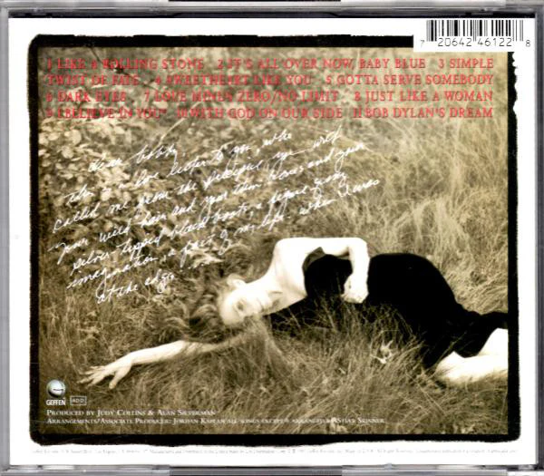 Judy Collins - Judy Sings Dylan...Just Like A Woman (CD, Album) - Image 2