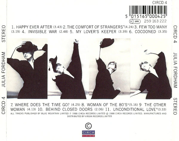 Julia Fordham - Julia Fordham (CD, Album) - Image 2