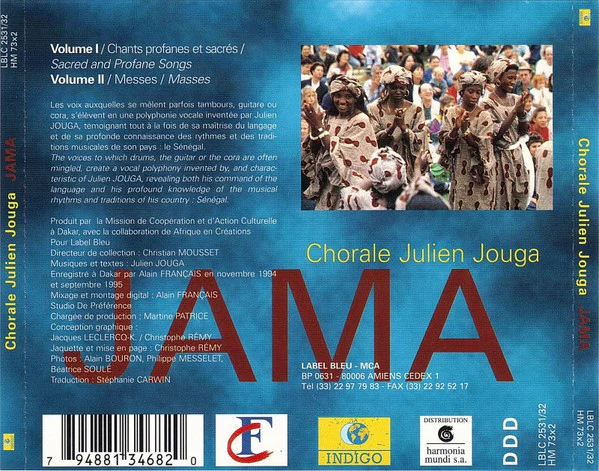 Julien Jouga - Jama (2xCD, Album) - Image 2