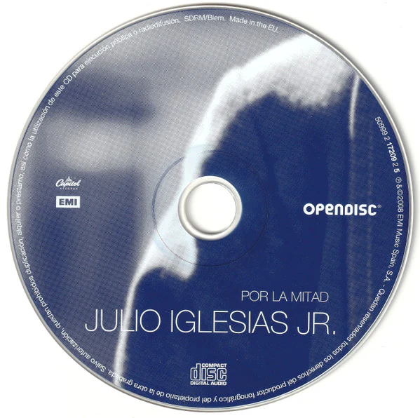 Julio Iglesias, Jr. - Por La Mitad (CD, Album) - Image 4