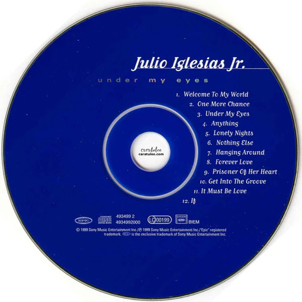 Julio Iglesias, Jr. - Under My Eyes (CD, Album) - Image 3