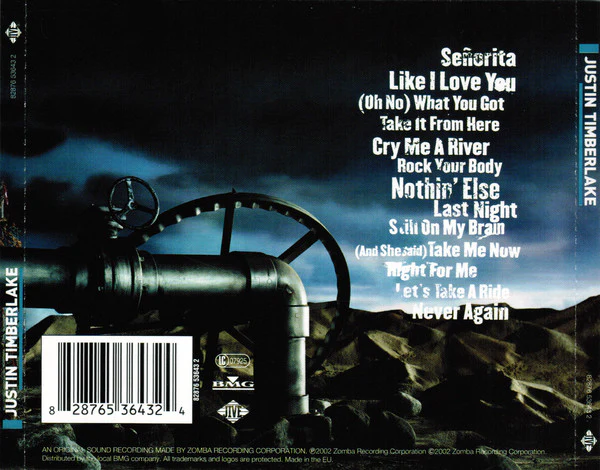 Justin Timberlake - Justified (CD, Album) - Image 2