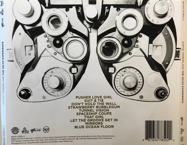 Justin Timberlake - The 20/20 Experience (CD, Album) - Image 2