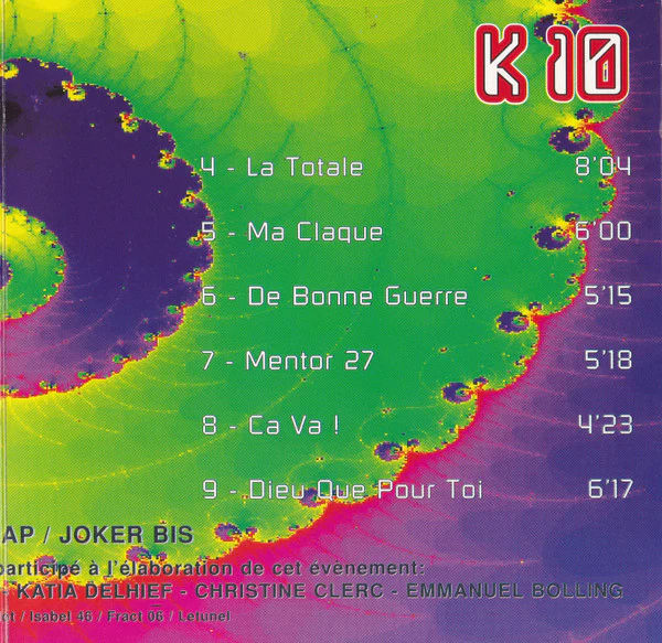 K 10 & St Michel (2) - Tekno Live (CD) - Image 5