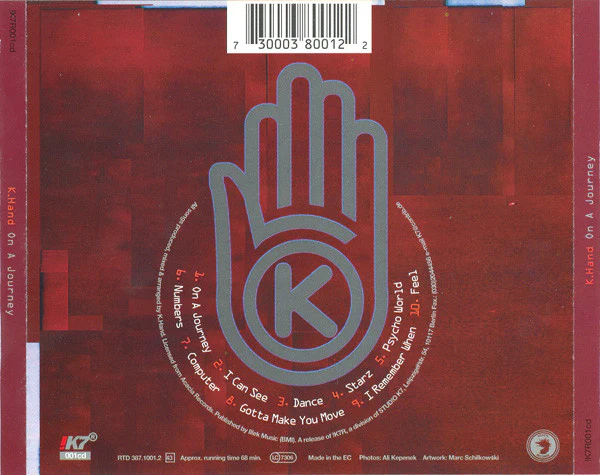 K. Hand* - On A Journey (CD, Album) - Image 2