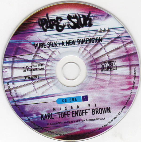 Karl "Tuff Enuff" Brown - Pure Silk: A New Dimension (2xCD, Mixed) - Image 3