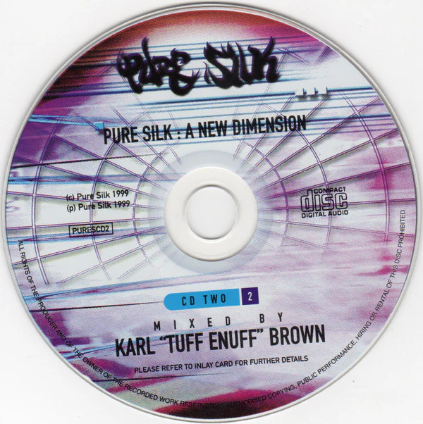 Karl "Tuff Enuff" Brown - Pure Silk: A New Dimension (2xCD, Mixed) - Image 4