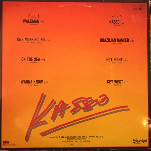 Kasso - Kasso (LP, Album) - Image 2
