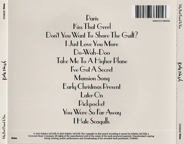 Kate Nash - My Best Friend Is You (CD, Album) - Image 2