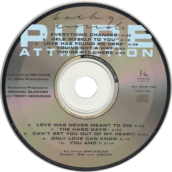 Kathy Troccoli - Pure Attraction (CD, Album) - Image 4