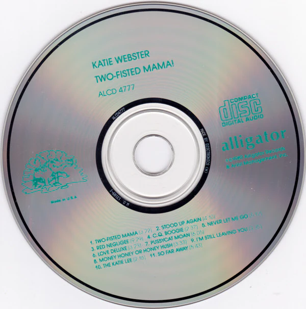 Katie Webster - Two-Fisted Mama! (CD, Album) - Image 3