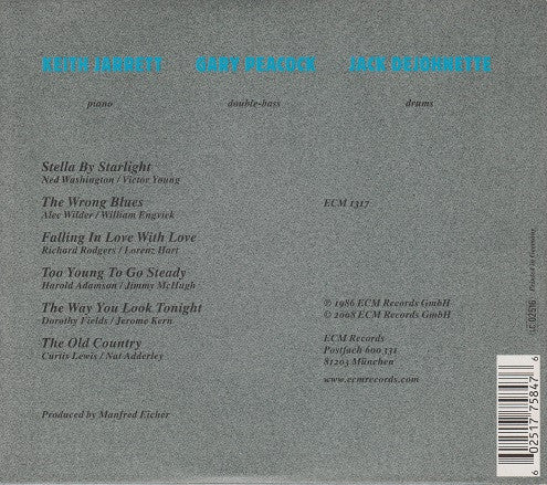 Keith Jarrett Trio - Standards Live (CD, Album, RE) - Image 3