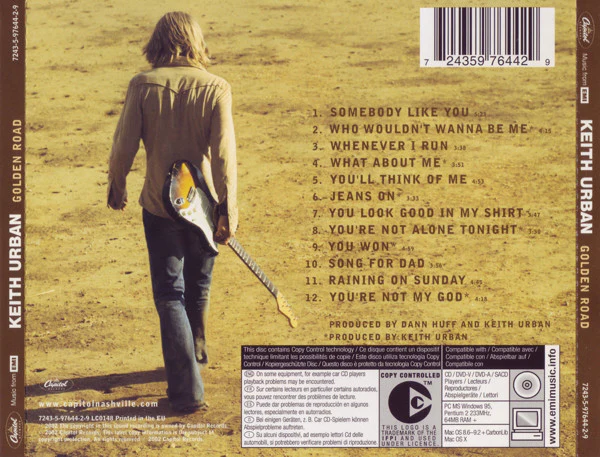 Keith Urban - Golden Road (CD, Album, Copy Prot.) - Image 2