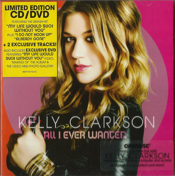 Kelly Clarkson - All I Ever Wanted (Dlx, Ltd + CD, Album, Enh, Ope + DVD-V, NTSC)