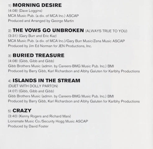 Kenny Rogers - A Decade Of Hits (CD, Comp) - Image 4