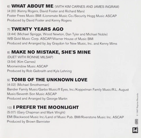 Kenny Rogers - A Decade Of Hits (CD, Comp) - Image 5
