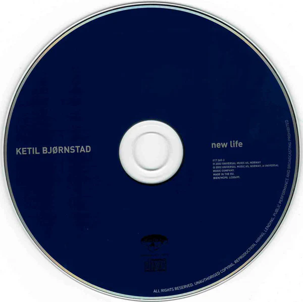 Ketil Bjørnstad - New Life (CD, Album) - Image 3