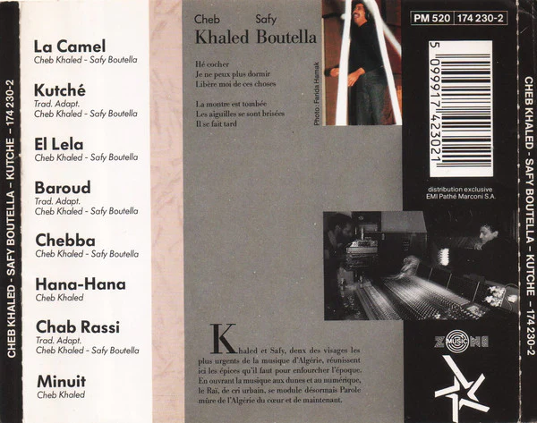 Khaled & Safy Boutella - Kutché (CD, Album) - Image 3