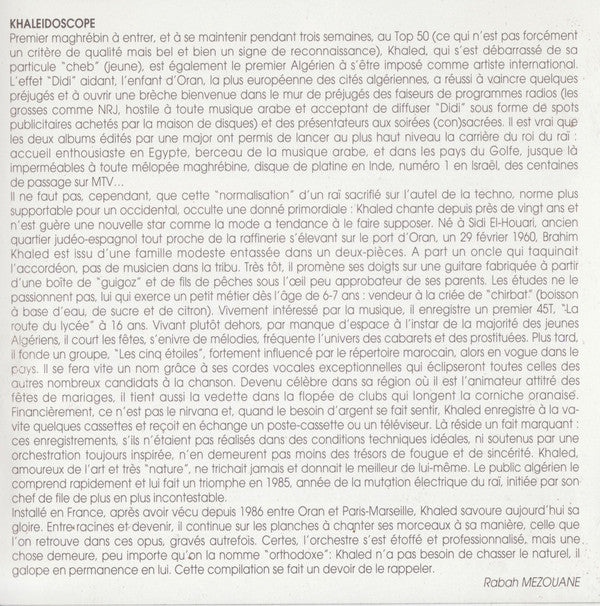 Khaled - Young Khaled (CD, Album, Comp) - Image 5