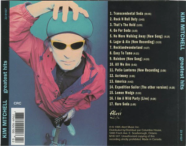 Kim Mitchell - Greatest Hits (CD, Comp, Club) - Image 2