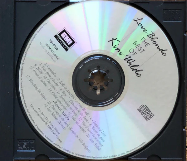 Kim Wilde - Love Blonde - The Best Of Kim Wilde (CD, Comp) - Image 3