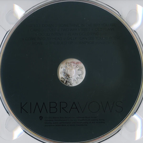Kimbra - Vows (CD, Album, Dig) - Image 5