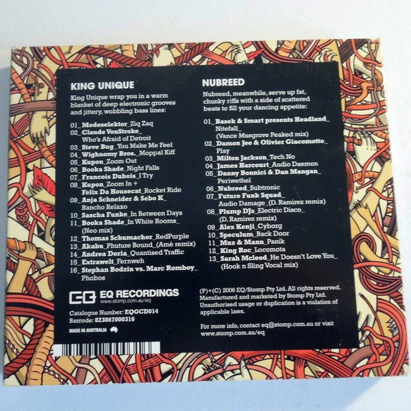 King Unique + NuBreed - Electric_02 (2xCD, Comp, Mixed) - Image 5