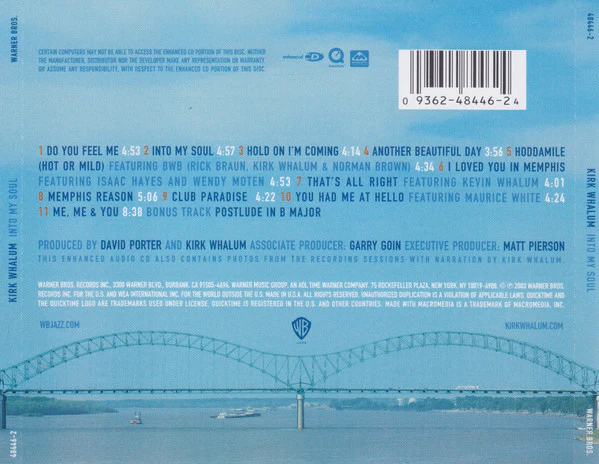 Kirk Whalum - Into My Soul (CD-ROM, Album, Enh) - Image 2