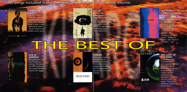 Kitaro - The Best Of Kitaro (CD, Comp) - Image 4