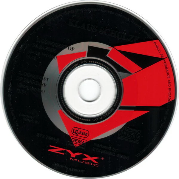 Klaus Schulze - Conquest Of Paradise (CD, Maxi) - Image 3