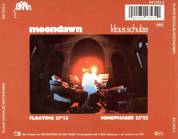 Klaus Schulze - Moondawn (CD, Album, RE) - Image 2