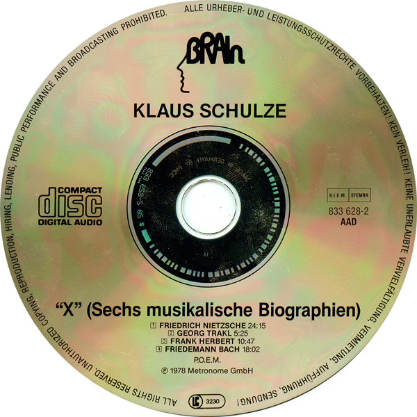 Klaus Schulze - "X". (2xCD, Album, RE) - Image 4