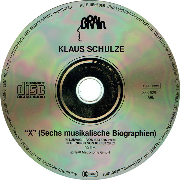Klaus Schulze - "X". (2xCD, Album, RE) - Image 5