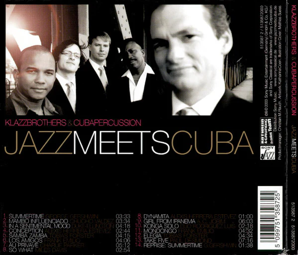 Klazz Brothers & Cuba Percussion - Jazz Meets Cuba (CD, Album) - Image 2
