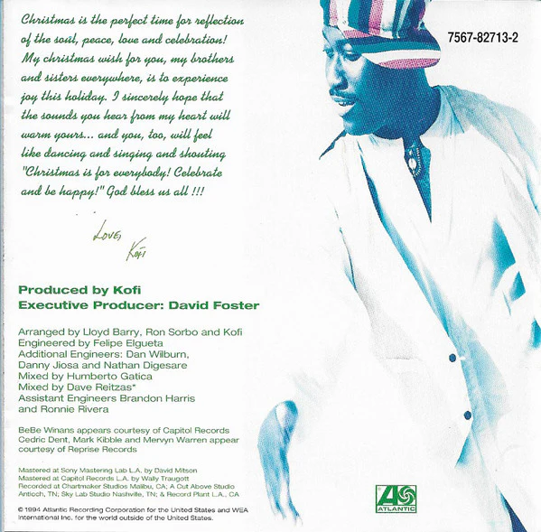 Kofi (12) - A Very Reggae Christmas (CD, Album) - Image 2