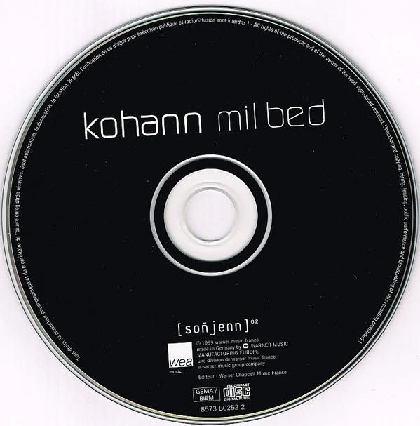 Kohann - Mil Bed (CD, Album) - Image 3