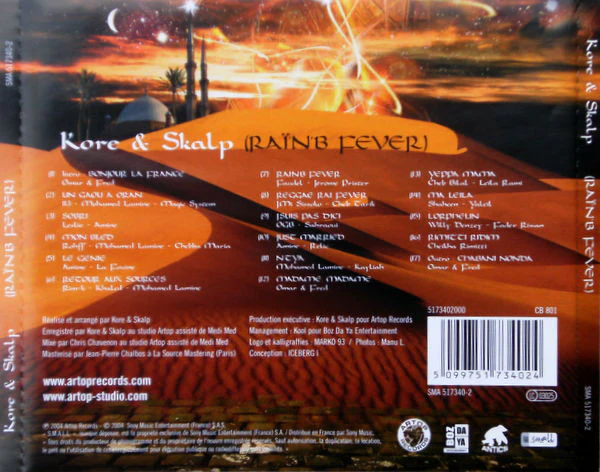 Kore & Skalp - Raï'N'B Fever (CD) - Image 2