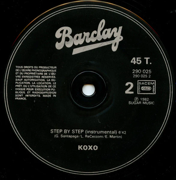 Koxo - Step By Step (12", Maxi) - Image 4