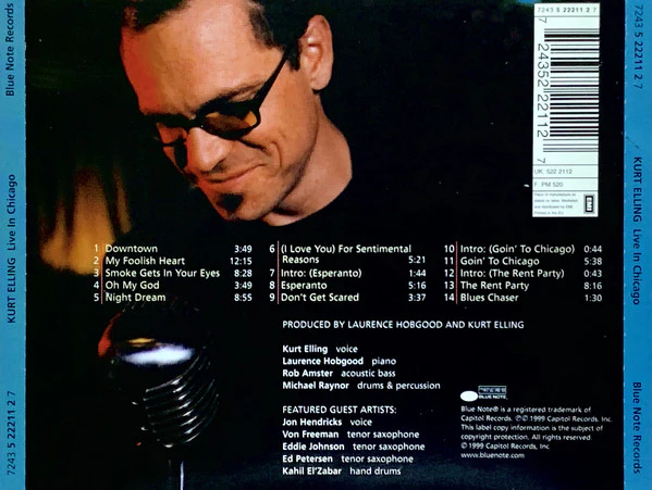 Kurt Elling - Live In Chicago (CD, Album) - Image 2