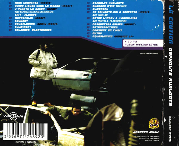 La Caution - Asphalte Hurlante (Ultime Edition) (2xCD, Album, RE) - Image 2