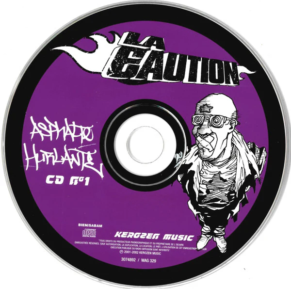 La Caution - Asphalte Hurlante (Ultime Edition) (2xCD, Album, RE) - Image 3