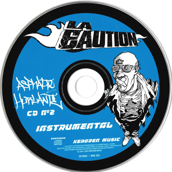 La Caution - Asphalte Hurlante (Ultime Edition) (2xCD, Album, RE) - Image 5